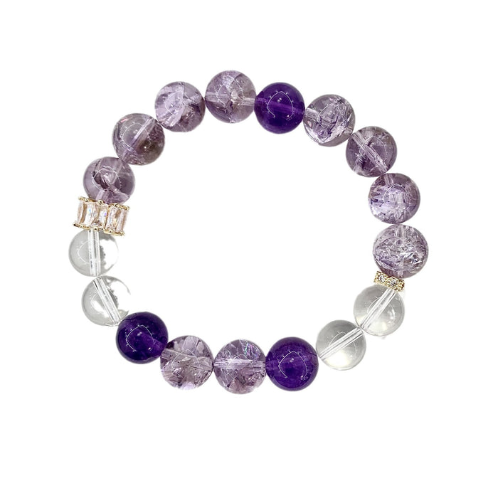 Wholesale Natural crystal bracelet, amethyst DIY original, niche design