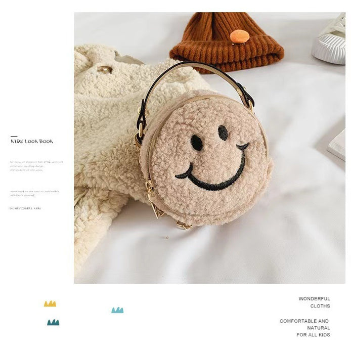 Wholesale Children's bag crossbody bag fashionable plush chain shoulder