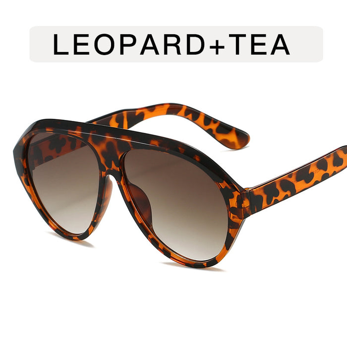 Wholesale Retro Toad Sunglasses Large Frame Street Photography High End Sunscreen Personalized Fashion Sunglasses