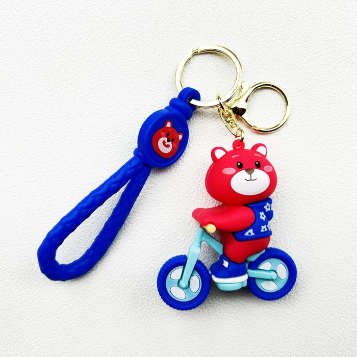 Wholesale PVC Cartoon Doll Keychain JDC-KC-WuYi113