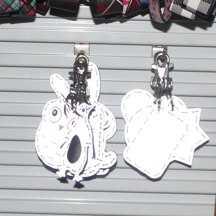 Wholesale Leather Pendant Keychain Animal JDC-KC-YiTian006