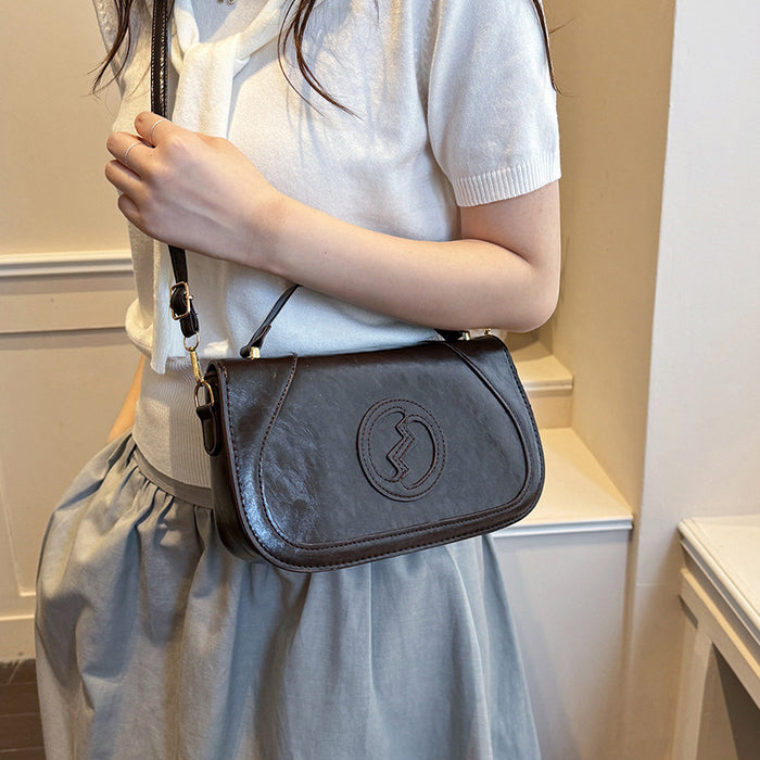 Wholesale PU Street Fashion Small Square Crossbody Bag with Magnetic Buckle Everyday