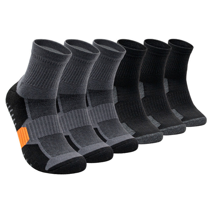 Wholesale Basketball Socks Mid Tube Practical Training Professional Sports Socks Thickened Towel Shock Absorbent Wear Resistant Quick Drying