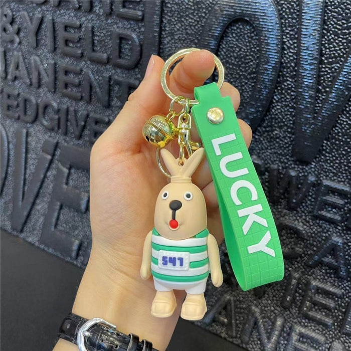 Wholesale Cartoon Silicone Doll Keychain JDC-KC-HaoXi019