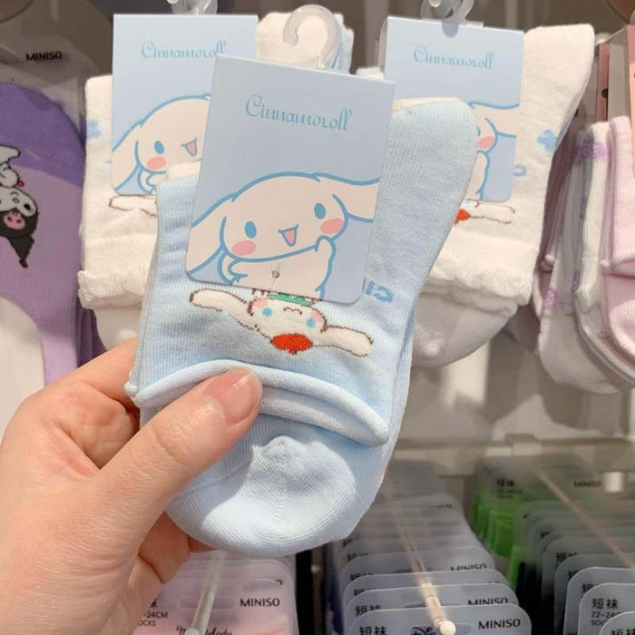 Wholesale sweet cartoon cute mid-calf socks