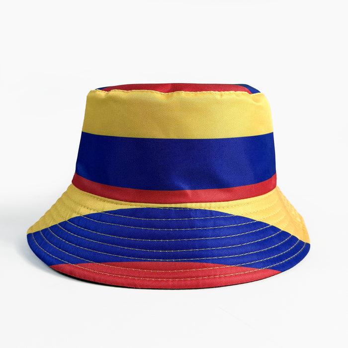 Wholesale World Cup Fisherman Hat Sun Hat Fan Supplies Reversible Bucket Hat