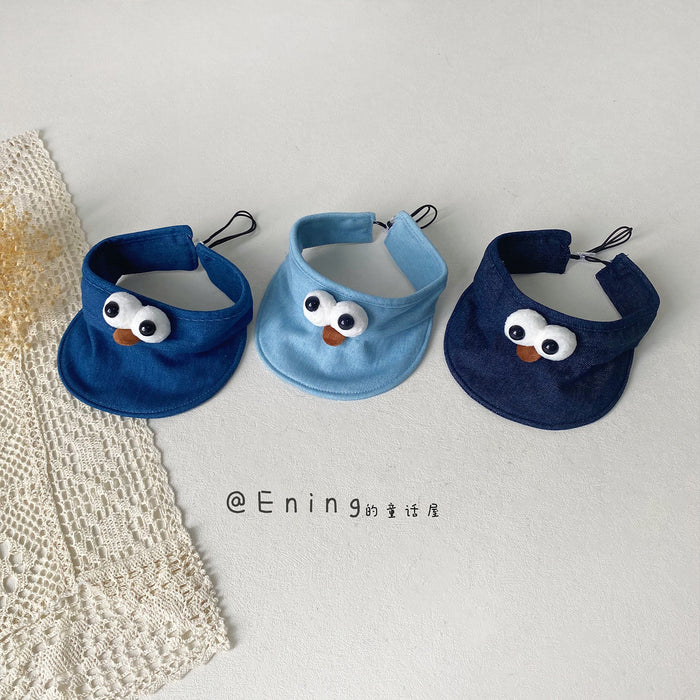 Wholesale Thin hollow top hat for cute children, providing shade from the sun and sun protection