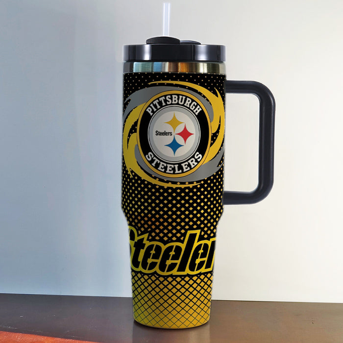 Wholesale Popular 40oz Car Cup Sf New Ice Cup Nfl American Football League Kc Thermos Cup