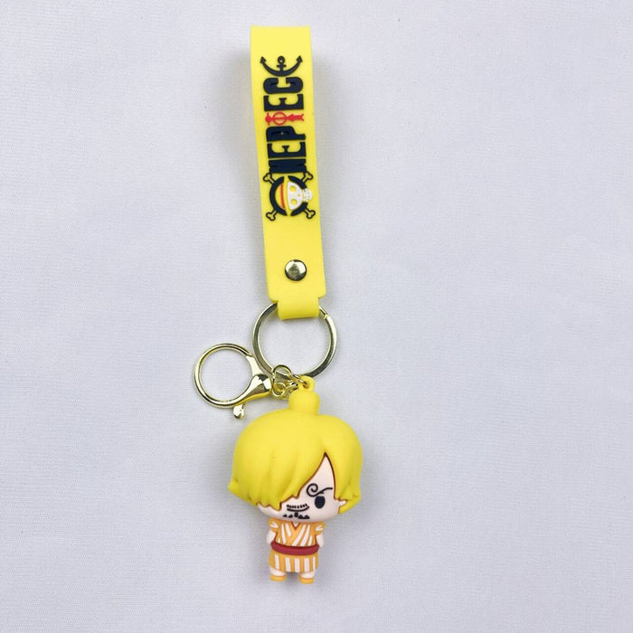 Wholesale Anime Keychain Luffy Nami Sanji Zoro Keychain Doll Bag Pendant Ornaments JDC-KC-YaEn002