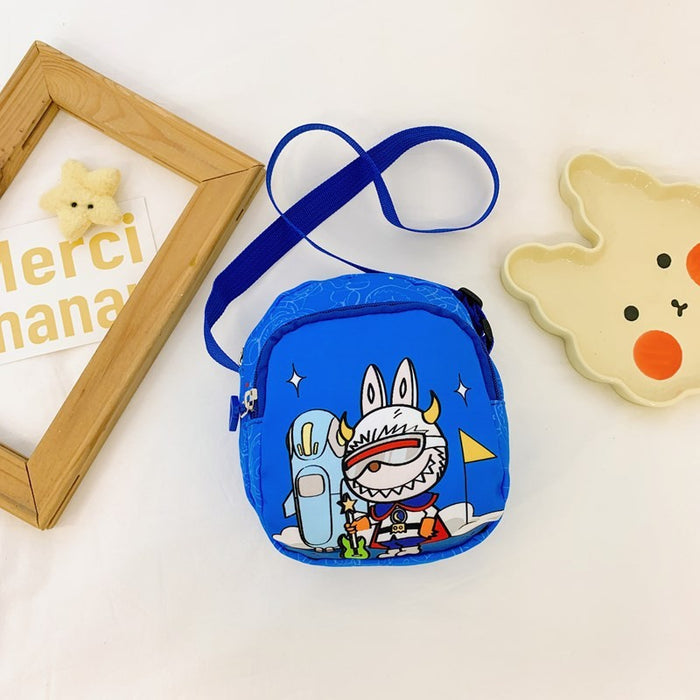 Wholesale Children's crossbody bag cartoon cute chest bag for outdoor leisure, lightweight single shoulder coin purse