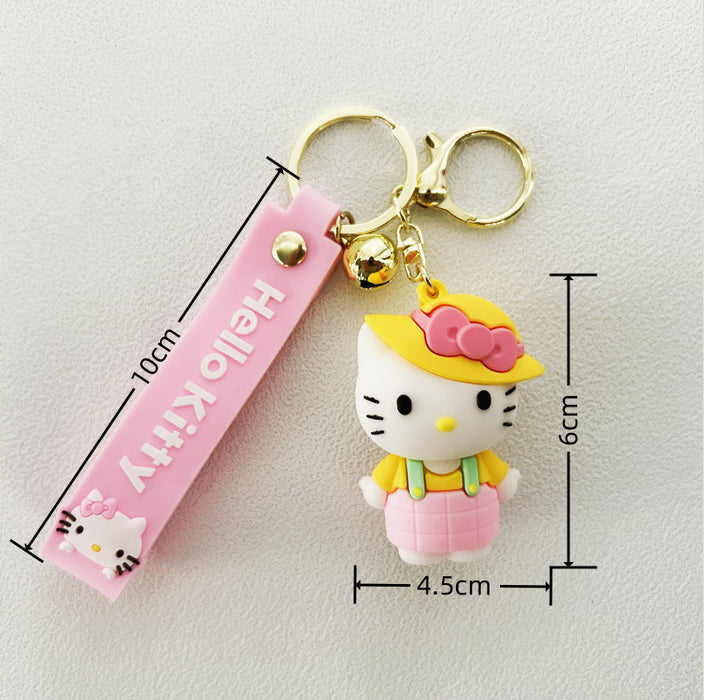 Wholesale PVC cartoon doll Keychain JDC-KC-WuYi093