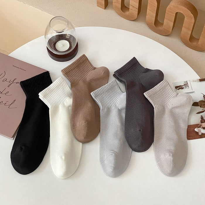 Wholesale New high elastic basic style versatile casual sports short socks fashionable sports