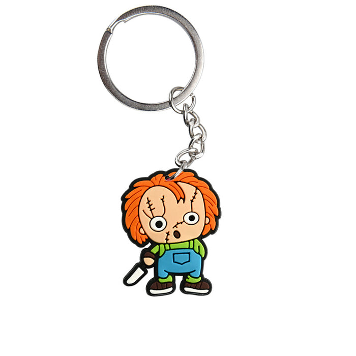 Wholesale  Cartoon PVC Keychain Pendant Fashion Accessory for Bags MOQ≥10