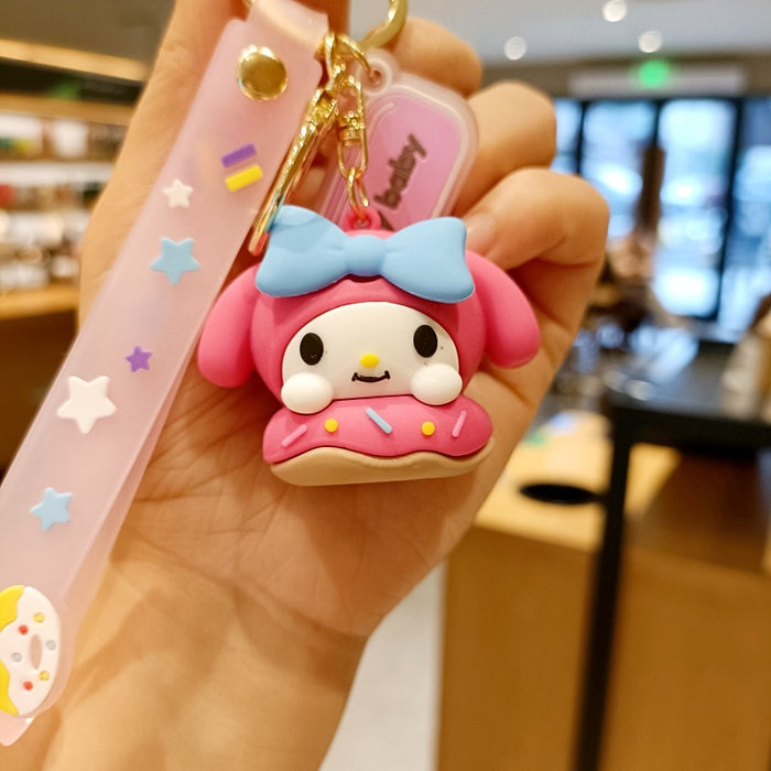 Wholesale Cartoon Doll Silicone Keychain JDC-KC-SuCheng003