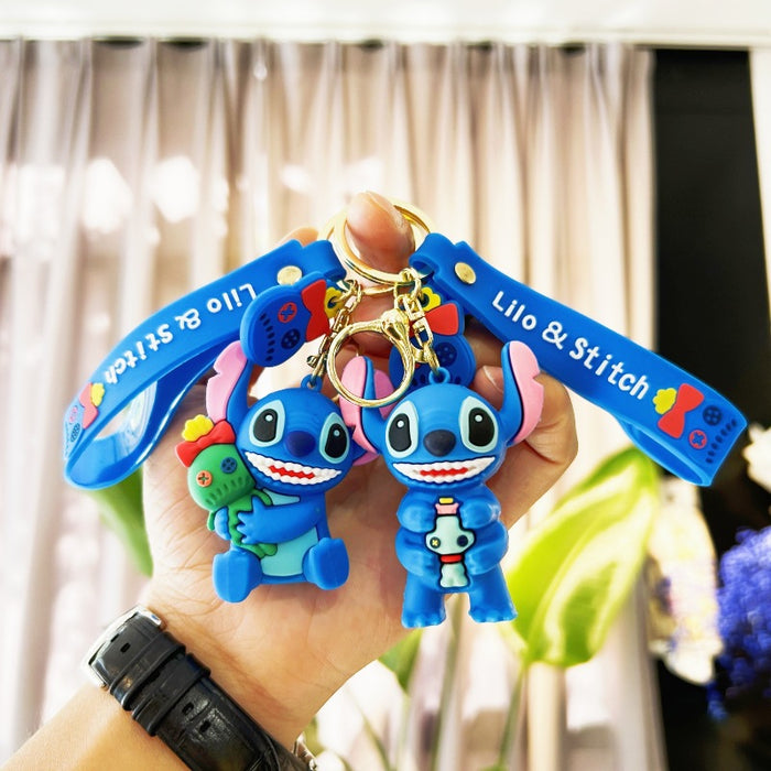 Wholesale PVC Cartoon Doll Keychain JDC-KC-WuYi082