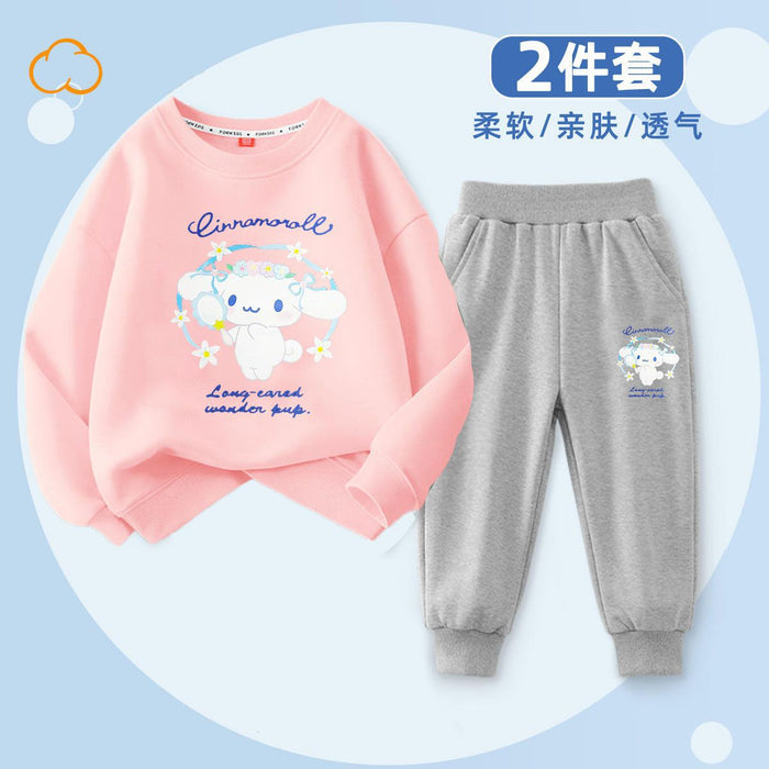 Wholesale Cartoon Children's Hoodie and Pants Two-piece Set JDC-BC-ChengZi005