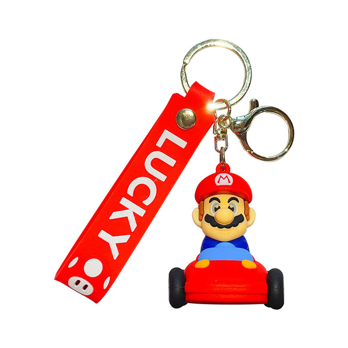 Wholesale PVC Cartoon Car Keychain JDC-KC-JG032