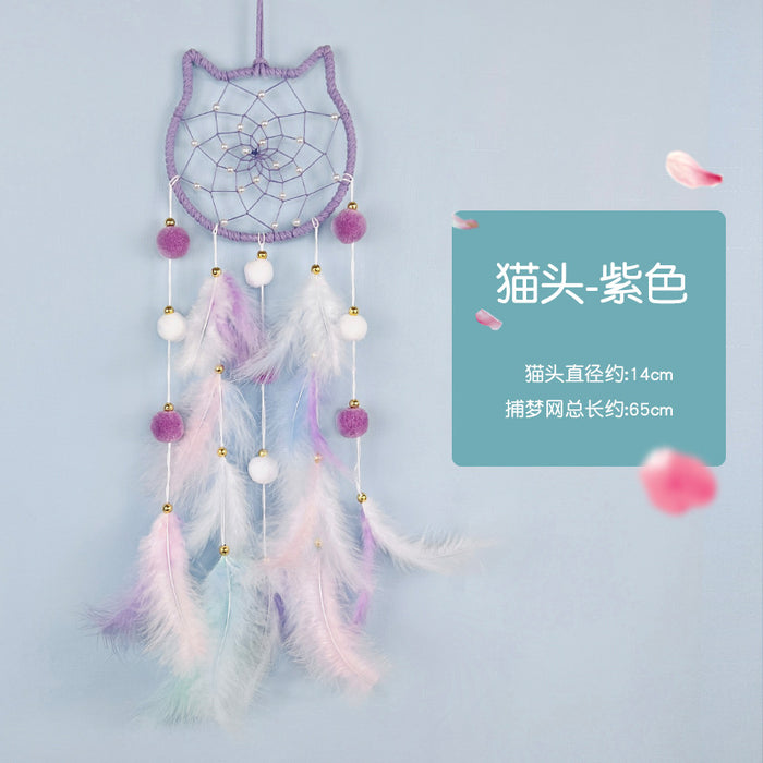 Wholesale DIY Dreamcatcher Wind Chime Craft Kit Family Team Building Activity Kids Craft Supply MOQ≥2