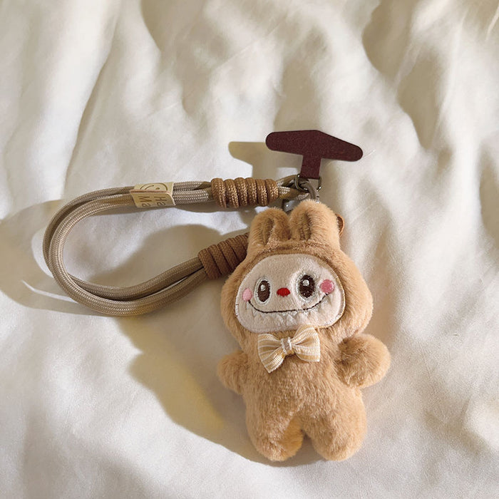 Wholesale Plush plush toy phone case pendant backpack keychain hanging chain wrist strap