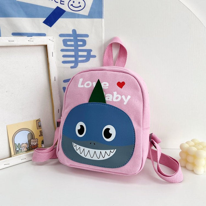 Wholesale Cartoon Soft Cute Canvas Backpack JDC-BP-YuanDuo001