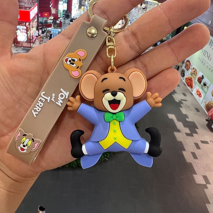 Wholesale PVC Cartoon Doll Keychain JDC-KC-XingS017