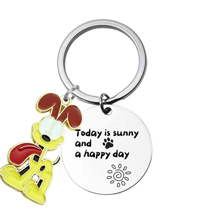 Wholesale Stainless Steel Cartoon Keychain JDC-KC-JinZ015