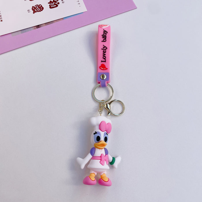 Wholesale Cute Cartoon PVC Doll Keychains (F) JDC-KC-JuShu017