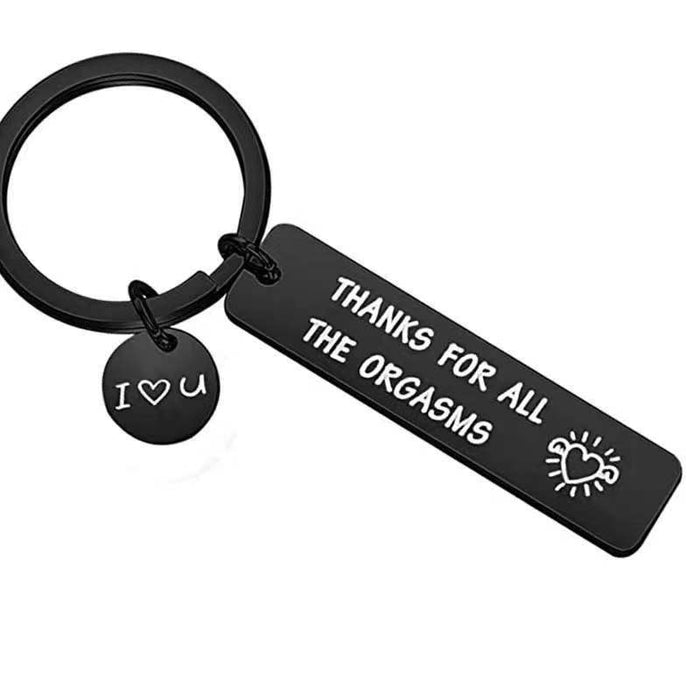 Wholesale You Are A Key Part of You Stainless Steel Keychain JDC-KC-TangMumao003