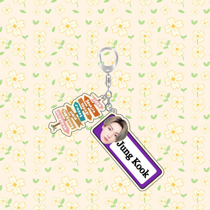 Wholesale Acrylic Keychain JDC-KC-HanTian012