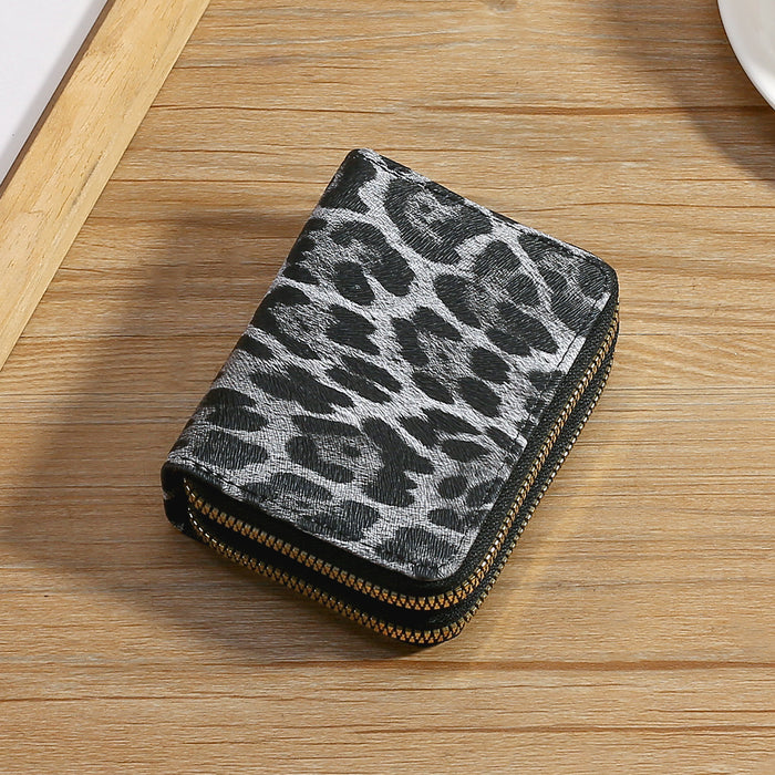 Wholesale Leopard Print Multi-Functional Card Holder Wallet