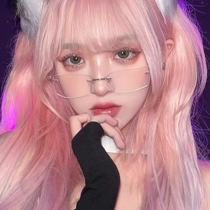 Wholesale Frameless glasses for advanced myopia with prescription frame