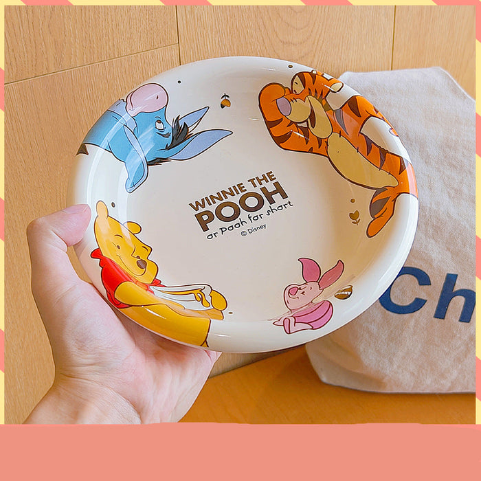 Wholesale Cartoon Pattern Ceramic Bowls and Plates for Single Servings