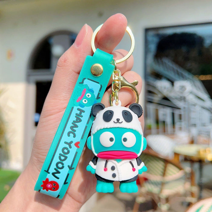 Wholesale Cute Cartoon Doll Silicone Keychain JDC-KC-WC022