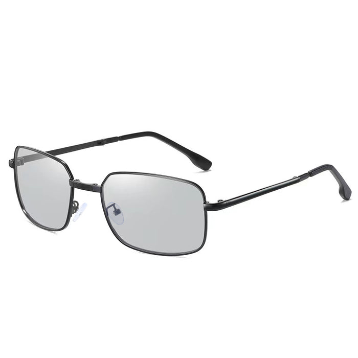 Wholesale Metal folding sunglasses for men, fashionable and high-end, sunscreen and radiation resistant sunglasses for women