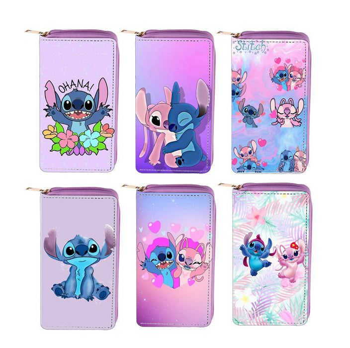 Wholesale Cartoon PU Long Zipper Wallet JDC-WT-ShiY003