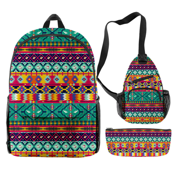 Wholesale Aztec Backpack Set JDC-BP-JieNi001