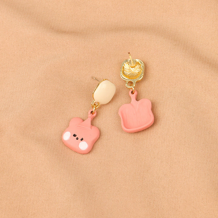 Wholesale   Cute Star Cartoon Earrings Bear Earrings Earrings Women