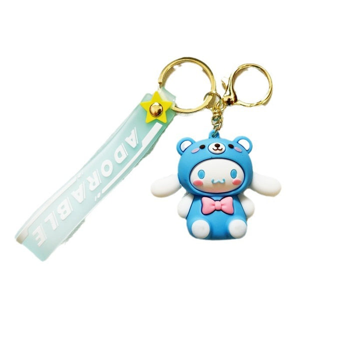 Wholesale PVC Cartoon Doll Keychain JDC-KC-WuYi184