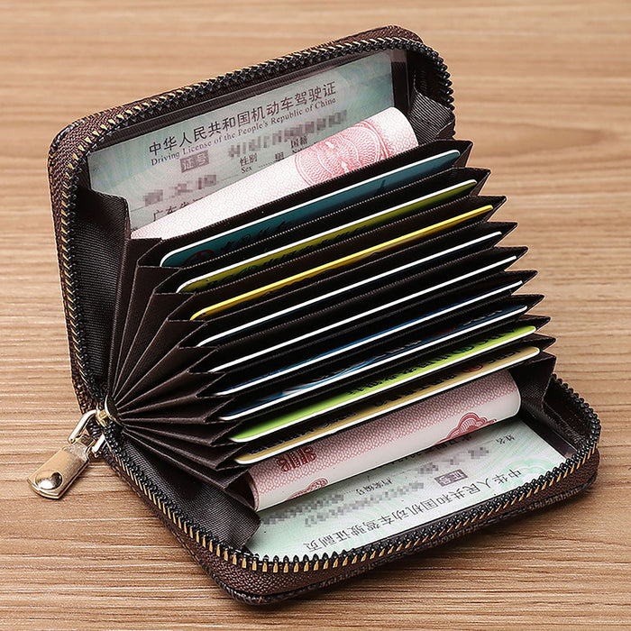 Wholesale Accordion Card Holder Casual Fashion JDC-WT-Jiam002