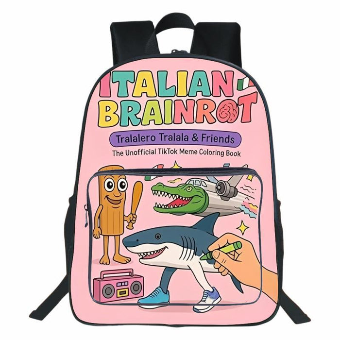 Wholesale  Fashion School Bag  Casual Male and Female Youth Backpack