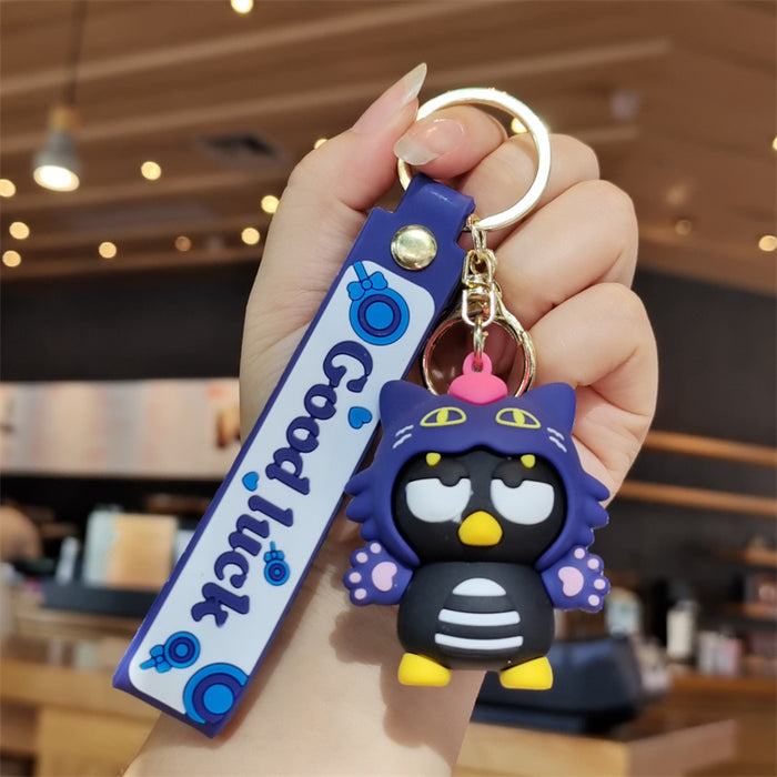 Wholesale Cartoon Silicone Doll Keychain JDC-KC-ZhuoRan032