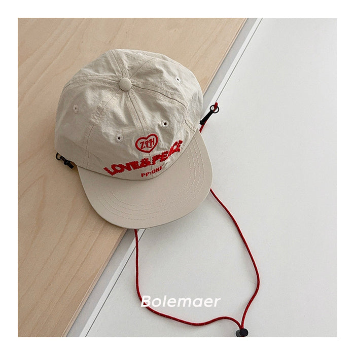 Wholesale Children's Hat Summer New Drawstring Flat Quick-drying Cap  Sunshade Hat Trendy