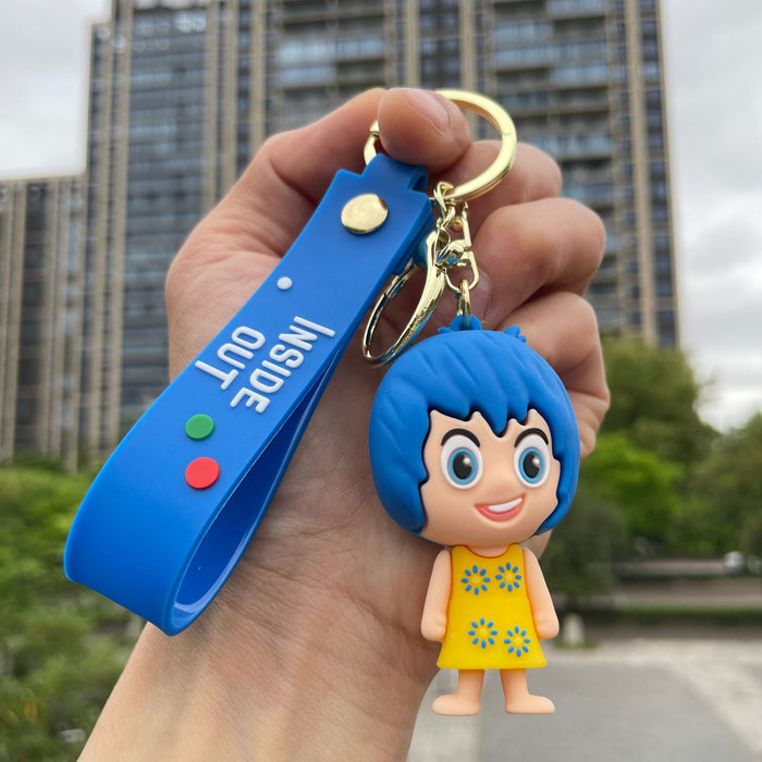 Wholesale Keychain, soft rubber doll, backpack pendant, keychain, car ornament