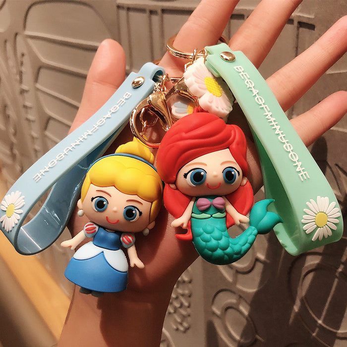 Wholesale Pvc Cartoon Doll Keychain JDC-KC-JinB002