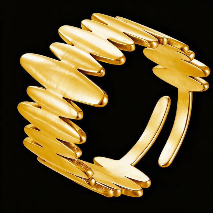 Wholesale Simple and adjustable titanium steel rings