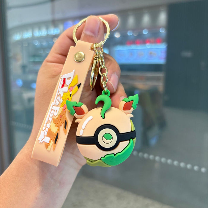 Wholesale Cute ball keychain doll backpack charm