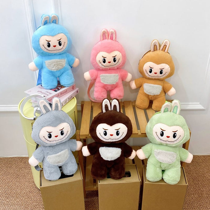 Wholesale Plush toy bag, cartoon doll backpack, student backpack