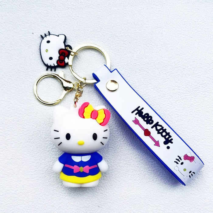 Wholesale PVC Cartoon Doll Keychain JDC-KC-WuYi160