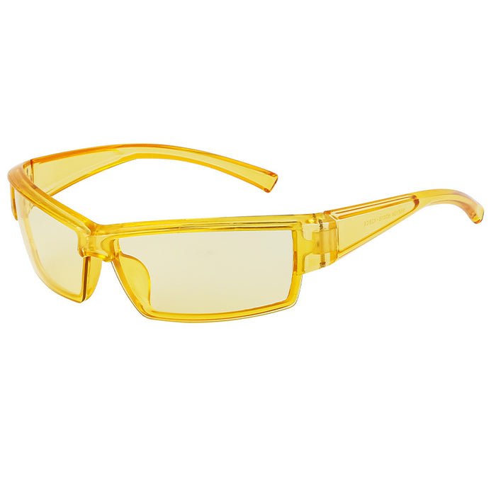 Wholesale Personalized Half Frame Sports Windproof Sunglasses Outdoor Cycling UV resistant Sunglasses