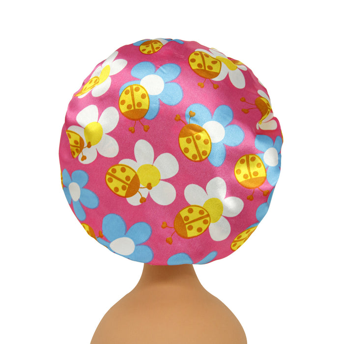 Venta al por mayor Kids Color Stretch Polyester Nightcap Cap Cap JDC-FH-DCAI001